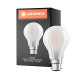 Ledvance Classic Performance LED Lampa B22d Päron Filament Matt 4W 470lm - 827 Extra Varm Vit | Ersättare 40W
