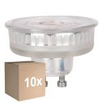 Flerpack 10x Eglo LED Spot GU10 PAR16 4W 400lm 38D - 827 Extra Varm Vit | Dimbar - Ersättare 57W