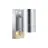 Nordlux Tin Vägglampa Metall och Glas Grå | 76mm - IP54 - Passande för GU10 - Rörelse- och Ljussensor 