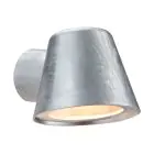 Nordlux Aleria Vägglampa Galvaniserat Stål Grå | Passande för GU10